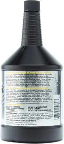 Miniatura 7 de Red Line (42704) Aceite sintético para engranajes de motocicleta de 80 W con a prueba de golpes, 1 cuarto de galón