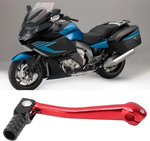 Miniatura 4 de Qiilu Kick Starter - Palanca de arranque para motocicleta, pedal de arranque para motocross, sensible, CNC, aluminio, universal, accesorio para moto