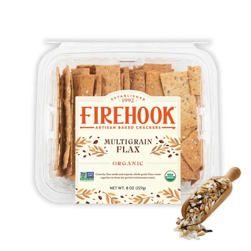 Miniatura 18 de Galletas horneadas Firehook, galletas de romero y sal marina, 8 onzas