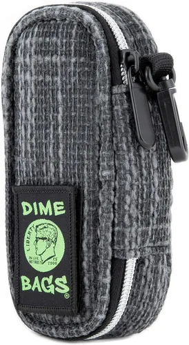 Miniatura 28 de DIME BAGS Bolsa de viaje acolchada para cápsulas con clip para llavero, acolchado interior para protección de vidrio y equipo, múltiples