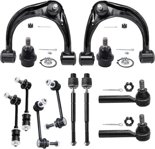 Miniatura 89 de Detroit Axle - Kit de suspensión delantera de 12 piezas para Mercury Grand Marquis Ford Crown Victoria Town Car 2003-2011, 2 brazos de control