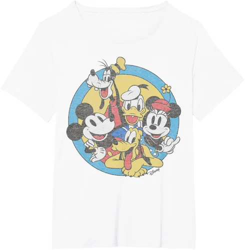 Miniatura 40 de Disney Camiseta retro de Mickey and Friends Group Shot