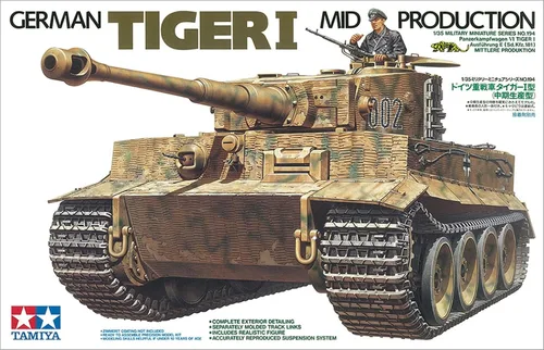 Miniatura 3 de Tamiya Models Tiger I Mid Producción