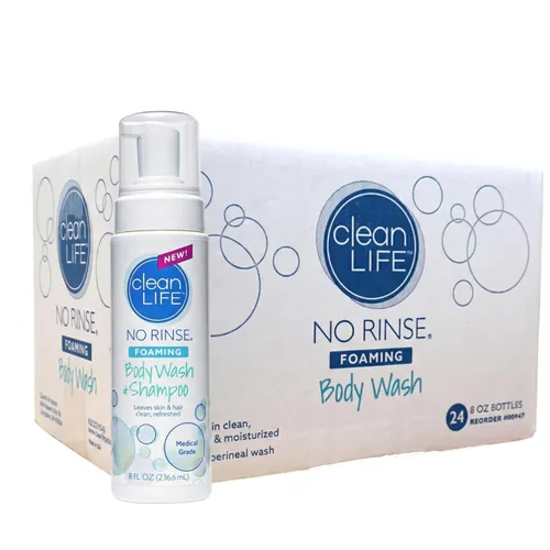 Miniatura 5 de No-Rinse Gel de Ducha Espumoso - Limpiador de Espuma Sin Agua para Ancianos, Adultos, Niños, Bebés y Cuidadores - Sin Enjuague para Piel Sensible