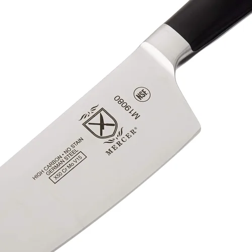 Miniatura 3 de Mercer Culinary Züm Cuchillo de chef forjado, 8 pulgadas, negro