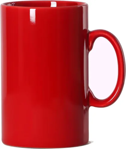 Miniatura 8 de Taza de café de cerámica extra grande de 28 onzas, M018, taza clásica de porcelana con asa para oficina y hogar, Boss Super grande, color negro