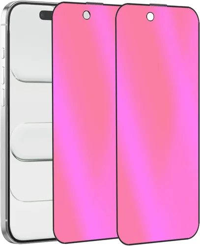 Miniatura 16 de Paquete de 2 Vidrio Templado Privacidad Anti-Luz Azul Compatible con iPhone X/iPhone XS/iPhone 11 Pro Espejo Protector de Pantalla Anti-Espía
