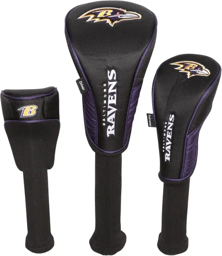 Miniatura 12 de Juego de tres fundas para palos de golf de la NFL