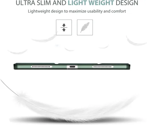 Miniatura 8 de ProCase Funda inteligente para iPad Air de 11 pulgadas M3 M2 2025 2024/10.9 Air 5ª 4ª Generación 2022 2020, Funda protectora para Air 5 4 -Mgreen