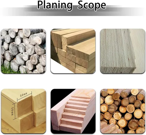Miniatura 4 de Cuchillos para cepilladora Delta 22-540 22-547 TP300 Grizzly G8794 Cepilladoras de madera de 12.5 pulgadas HSS repuesto 12.5 x 3/4 x 1/16 pulgadas