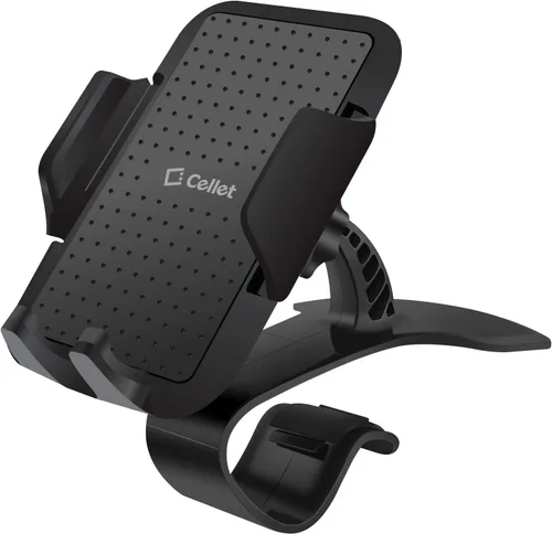 Miniatura 10 de Soporte de teléfono para automóvil, soporte de teléfono celular para automóvil, rotación de 360 grados, soporte de clip para tablero, compatible