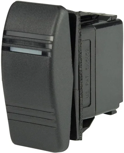 Miniatura 7 de BEP Marine Control táctil de 3 posiciones IP66 nominal 24V Negro 2 vías DIN montaje en carril interruptor de botón