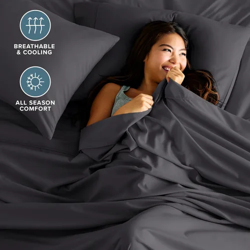 Miniatura 2 de Bare Home Juego de Sábanas Full - Sábanas de Cama Full de Microfibra Ultra-Suave de Lujo 1800 - Doble Cepillado - Bolsillos Profundos - Ajuste Fácil