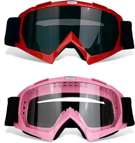 Miniatura 7 de Gafas de motocross con protección UV para ATV Motocross Racing Off Road