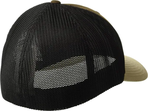 Miniatura 1034 de Columbia - Gorra de malla con bandera con árboles unisex para adultos, corona alta