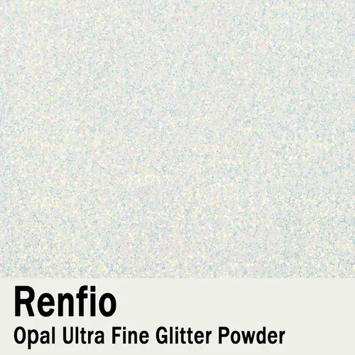 Miniatura 2 de Renfio Polvo de purpurina ultra fina de ópalo con purpurina metálica de 1.75 onzas (1.76 oz), copos de PET para manualidades, lentejuelas de 1/128