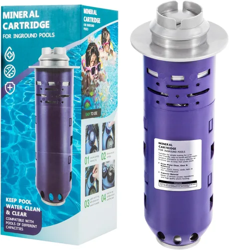 Repuesto para cartuchos minerales Nature2 Duoclear 25 35 W28000 W28001 para todos los recipientes de piscina enterrados Zodiac Duoclear Fusion,