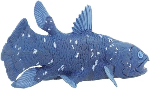 Miniatura 2 de Safari Ltd. Figura de celacanto - Figura de pez prehistórico detallada de 5.5 pulgadas, juguete educativo para niños, niñas y niños a partir de 3