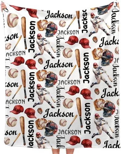 Miniatura 11 de Manta personalizada de arcoíris para bebé, manta acogedora de franela ligera con nombre para bebés, niños, adultos, niñas, niños, sofá cama, 30 x 40