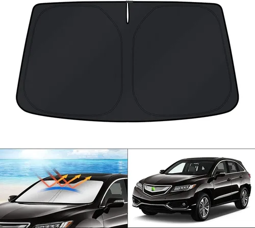 Miniatura 85 de KUST - Parasol plegable para parabrisas para Ford Ranger, accesorios 2019-2025 2026, parasol personalizado para ventana, protector solar plegable