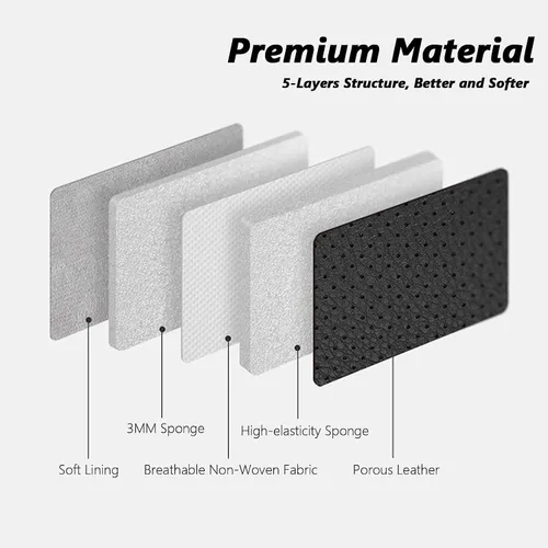 Miniatura 8 de Coverado Fundas de asiento, juego completo de fundas de asiento de automóvil, funda blanca para asiento de automóvil, cojín de asiento de automóvil