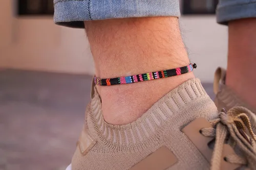 Miniatura 55 de Made by Nami Surfer Anklet for Men and Women Waterproof and Adjustable Surfer Ankle Bracelet String Ankle Bracelet Beach Accessory for Ethnic Hippie