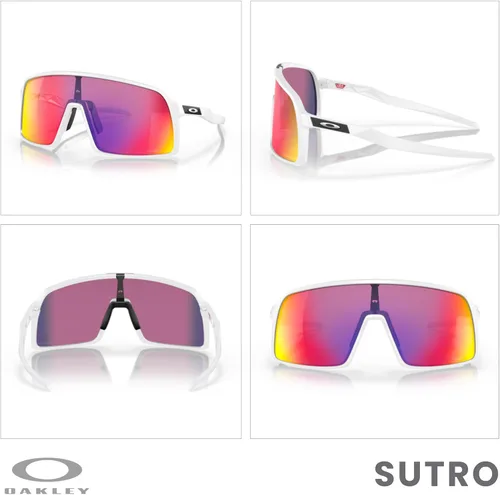 Miniatura 127 de Oakley Sutro OO9406 / OO9462 - Lentes de sol para hombre, kit de correa de accesorios, bolsa de microfibra