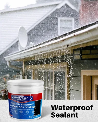 Miniatura 8 de Pintura de poliuretano impermeable negra, 1 galón, revestimiento sellador impermeable para techos planos y metálicos, fundaciones, concretos
