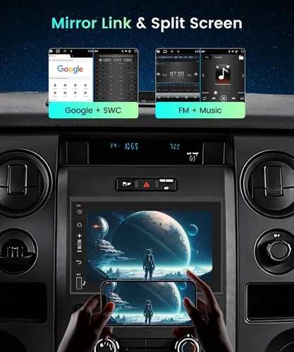 Miniatura 5 de Podofo Radio 2G 64G para Ford F150 F250 F350 Fusion Edge Explorer Expedition Car Stereo,7 pulgadas 1080p IPS pantalla táctil F-150 estéreo