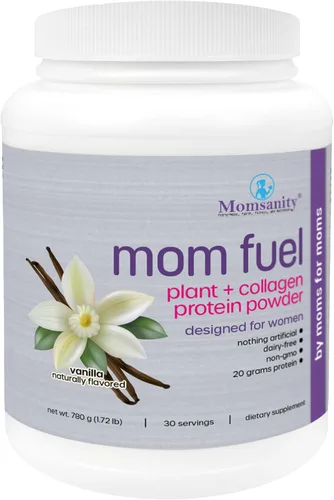 Proteína en polvo para mujeres – Polvo de proteína de reemplazo de comidas sin lácteos hecho con proteína vegetal y colágeno, 0.71 oz de proteína
