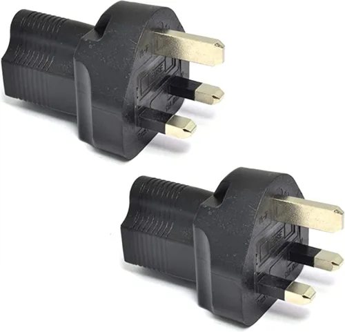 Miniatura 15 de Ceptics Japón, Filipinas NEMA 1-15 Adaptador de Enchufe de Energía para Viaje Acepta NEMA 5-15R - Certificado ETL - Grado Industrial (IG-6)