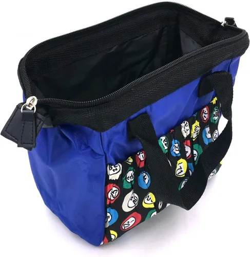 Miniatura 7 de Tapp Collections Bolso tote Bingo Dauber con 6 bolsillos Bingo Ball Design / Negro