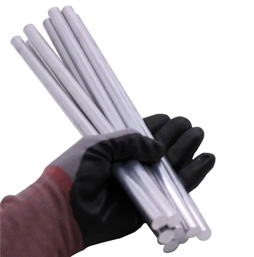 Miniatura 3 de 8 piezas 1/2" 6061 varilla redonda de aluminio 12" de largo, T6511, extruido, 0.5" de diámetro