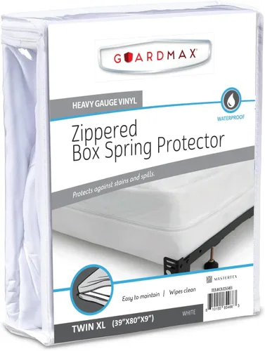Miniatura 12 de Guardmax Premium Funda para Somier - Funda Impermeable y Antichinches para Somier King Size con Cierre, de 6 Lados, Absorbente, Protege Contra