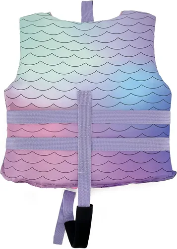 Miniatura 4 de Chaleco de natación Chaqueta de flotación Chaqueta de natación Aprende a nadar Dispositivo 30-50 lbs Escamas espumosas
