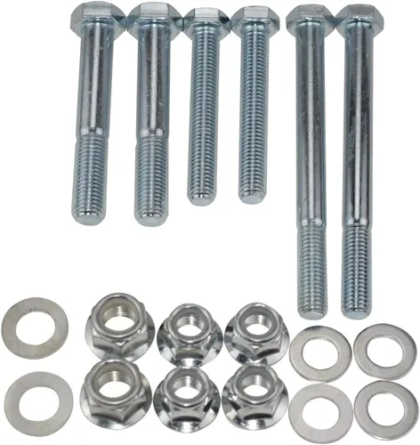 Miniatura 5 de Kit de tornillos de leva y accesorios de brazos de control delantero compatible con Dodge Ram 4x4 1500, 2500 y 3500 Truck 2003-2009