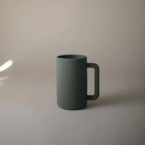 Miniatura 2 de mushie Taza de Enjuague para Baño de Bebé 100% Silicona de Grado Alimentario Taza de Enjuague para Champú y Lavado Corporal para Niños