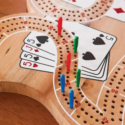 Miniatura 8 de Mainstreet Classics juego de Cribbage tradicional, de madera, 29 pulgadas (versión US)