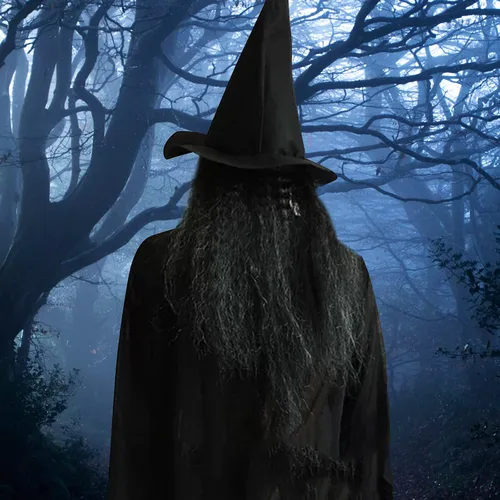 Miniatura 9 de DULRLLY Máscara de anciana aterradora para Halloween, máscara de bruja de látex espeluznante con ojos rojos, máscara de bruja de cabeza completa