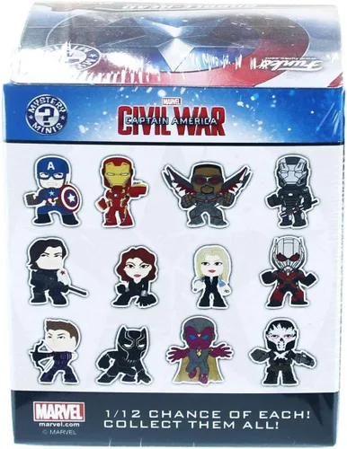 Miniatura 2 de Funko Misterio Mini: Capitán América 3: Civil War One Figura misteriosa