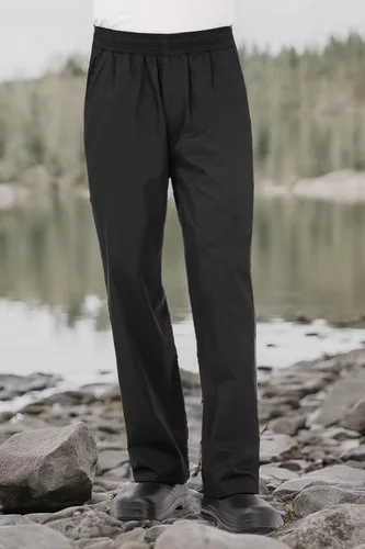 Miniatura 7 de Pantalones de chef holgados de Chef Works BBLW, ligeros, para hombre