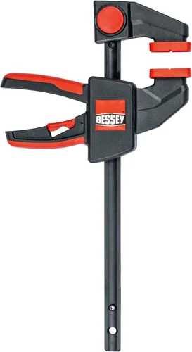 BESSEY EHK SERIES - Fuerza de sujeción de 100 libras - 06 pulgadas - Juego de abrazaderas de gatillo EHKM06 - Profundidad de garganta de 2.375