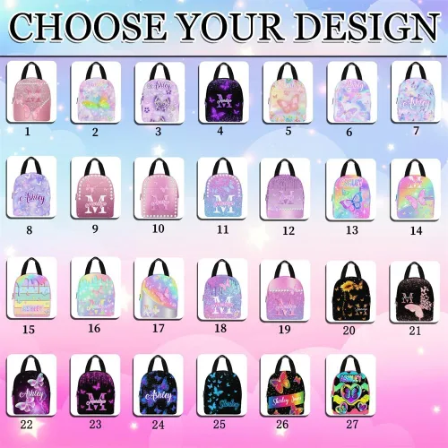 Miniatura 68 de Texto personalizado Elefante desgaste gafas mochila mochila mochila casual Daypack bolsa para mamá niñas, color86-4, Mochilas Daypack