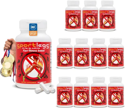 SPORTLEGS Fast Fitness Boost Pre Workout para hombres y mujeres, suplemento de ácido láctico, combustible de resistencia deportiva, suplementos de
