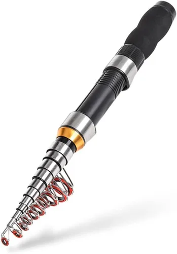 Miniatura 10 de Toasis Pesca Spinning Baitcast Rod Telescópica Pesca Caña 7 Modelos