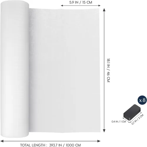 Miniatura 3 de Filtros de campana extractora Hojas de tela no tejida Filtro de grasa Reemplazo Anti Aceite Papel de filtro de aceite Etiqueta engomada a prueba