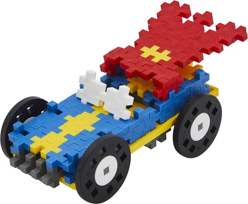 Miniatura 7 de PLUS PLUS - Tubo de coches de color - Hero - 200 piezas, tallo de construcción de construcción/juguete de vapor, mini bloques de rompecabezas Héroe