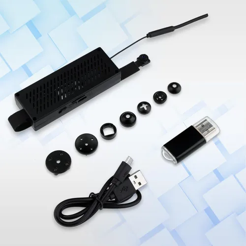 Miniatura 6 de Mini cámara de niñera, mini cámara 4K Ultra HD con cámara WiFi inalámbrica, seguridad portátil para el hogar interior y exterior