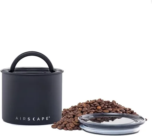 Miniatura 10 de Planetary Design Airscape® - Recipiente de café de acero inoxidable Contenedor de almacenamiento de alimentos Tapa interna patentada de émbolo
