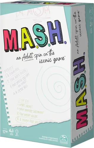 Miniatura 7 de Spin Master Games MASH, juego de fiesta para adultos de adivinación para edades de 17 años en adelante Multicolor